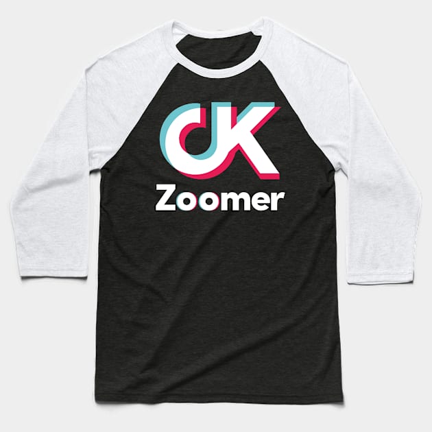 OK Zoomer Baseball T-Shirt by RetroReview